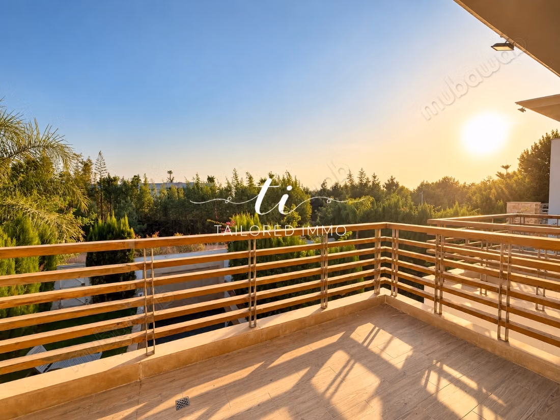 Villa te huur leeg of gemeubileerd in Bouskoura groene stad