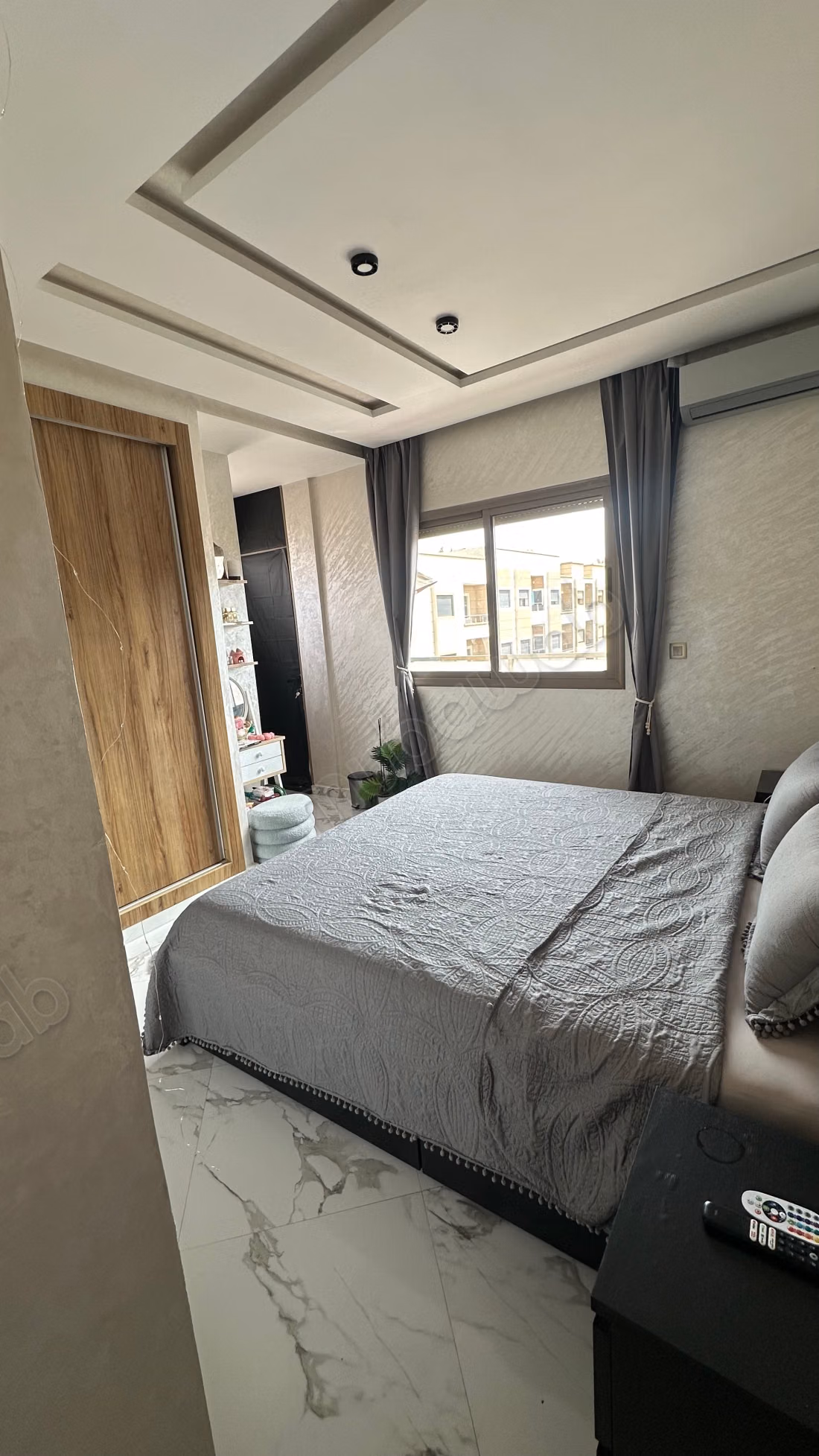 Sale of a beautiful apartment at Oued Cherrat Beach. Area of 81 m². Furnished