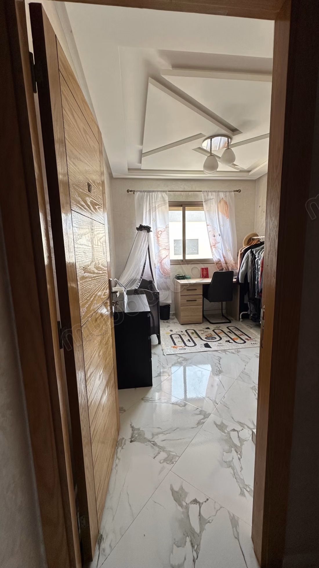 Sale of a beautiful apartment at Oued Cherrat Beach. Area of 81 m². Furnished
