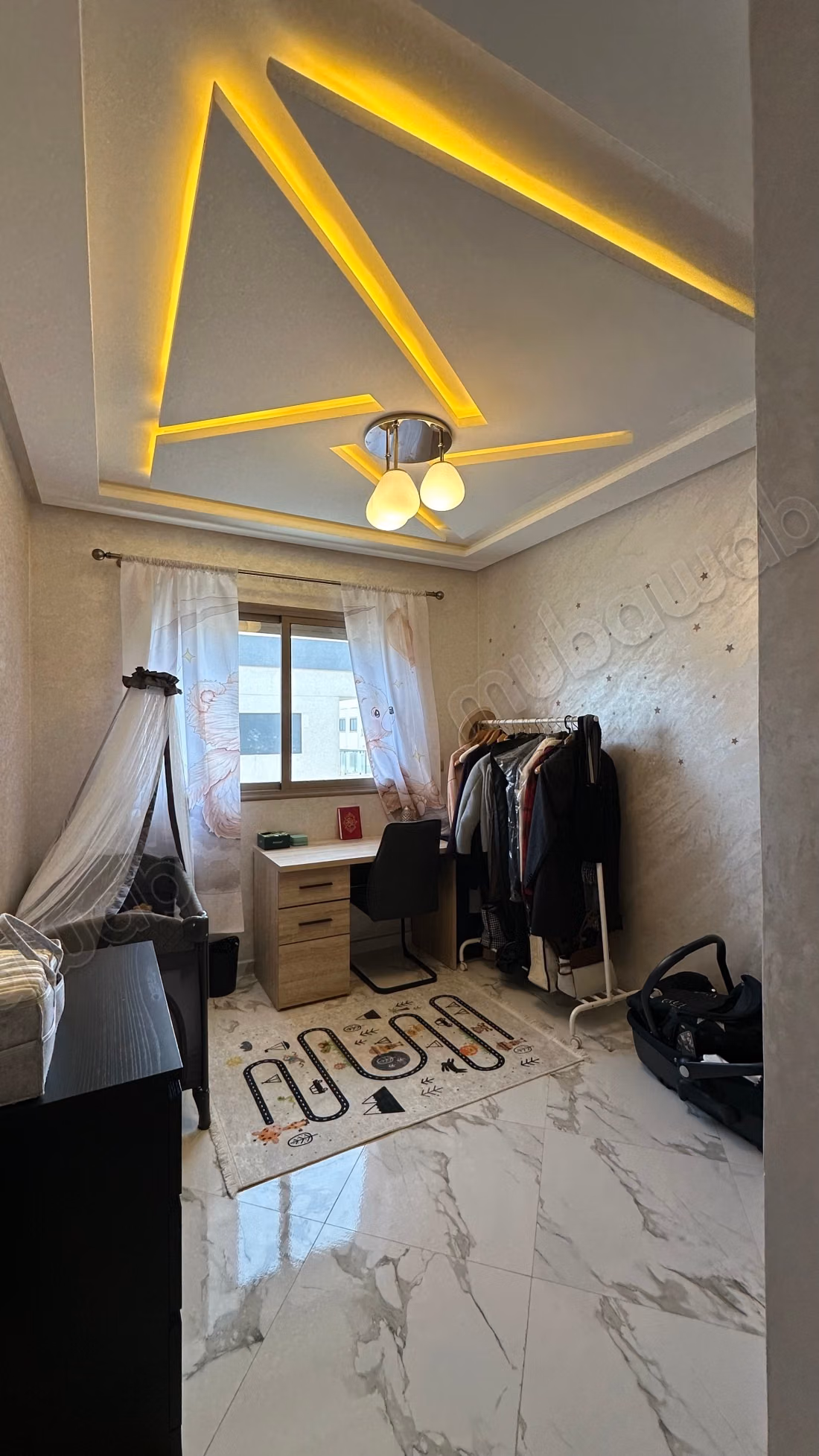 Sale of a beautiful apartment at Oued Cherrat Beach. Area of 81 m². Furnished