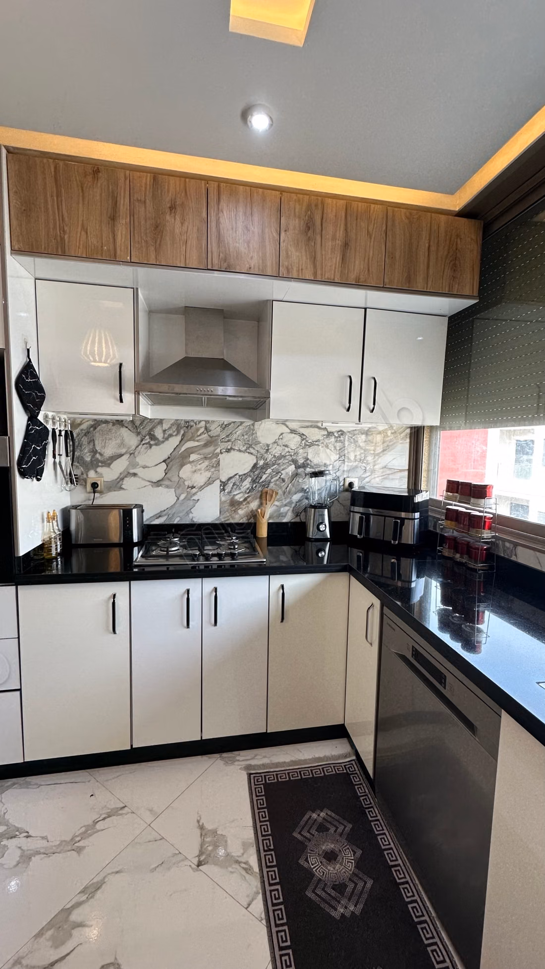 Sale of a beautiful apartment at Oued Cherrat Beach. Area of 81 m². Furnished
