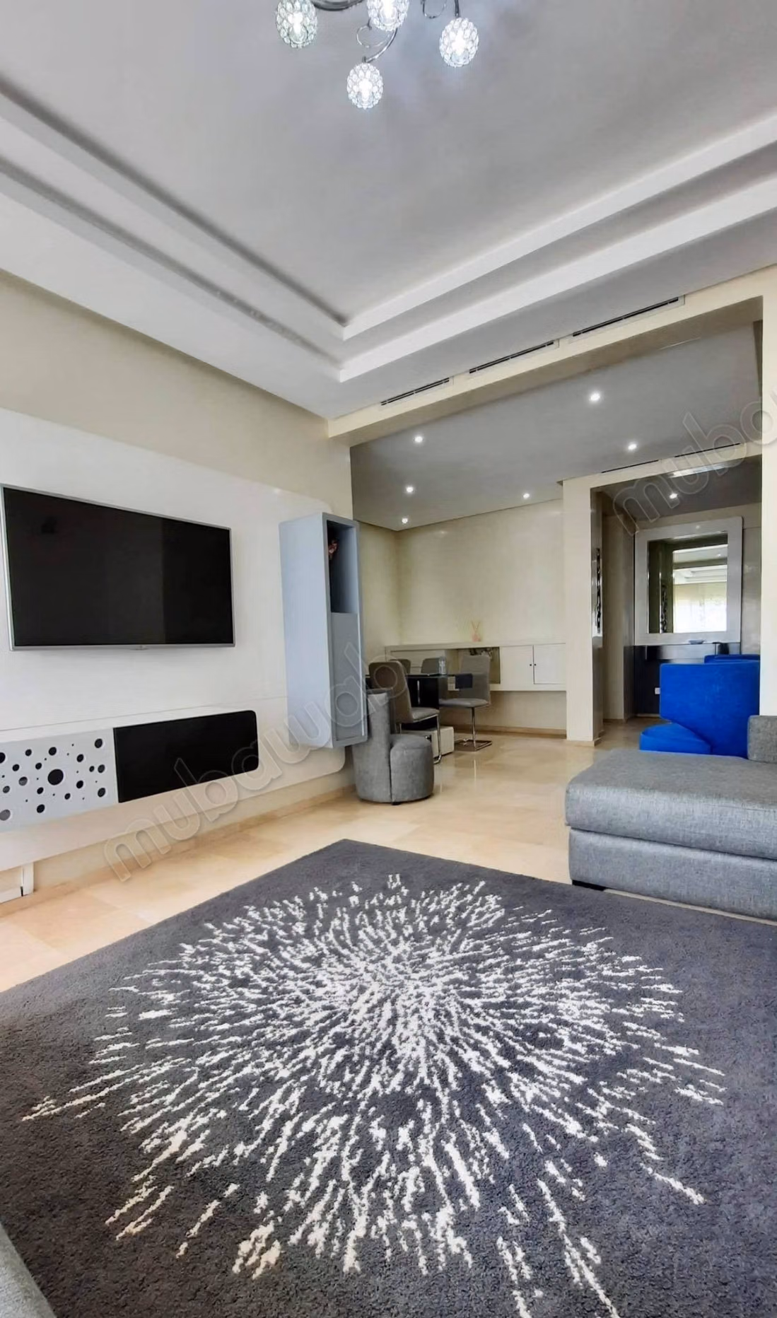 Louez cet appartement à Bourgogne Ouest.
Superficie 125 m².
Meublé