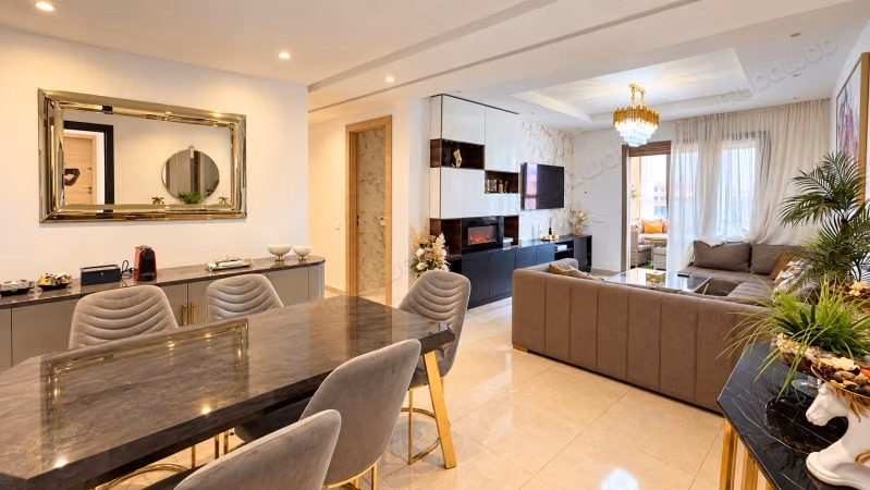 Beautiful 2-bedroom apartment for long-term rental with pool in Agdal Coralia Marrakech