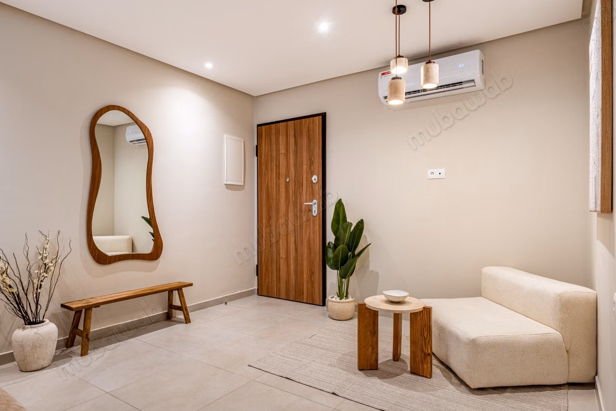 Apartamento Familiar Guéliz – Piscina y área de juegos