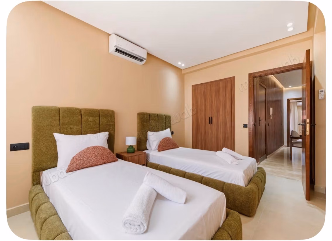 Apartment for sale in Guéliz. 3 comfortable rooms. Furnished