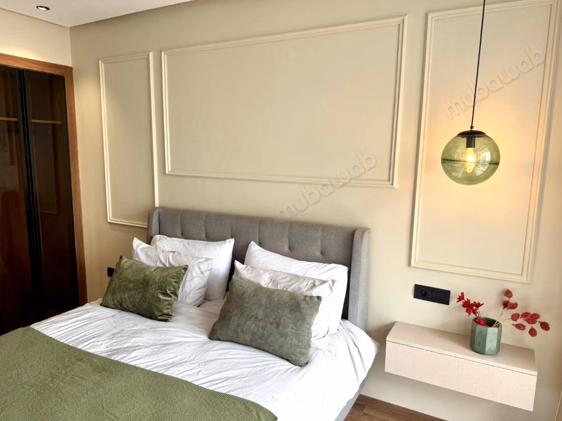 En Alquiler Amueblado: Magnífico Estudio Nuevo Nunca Habitado Sin Vis-a-Vis con Terraza en el Corazón del Barrio Gauthier, Casablanca