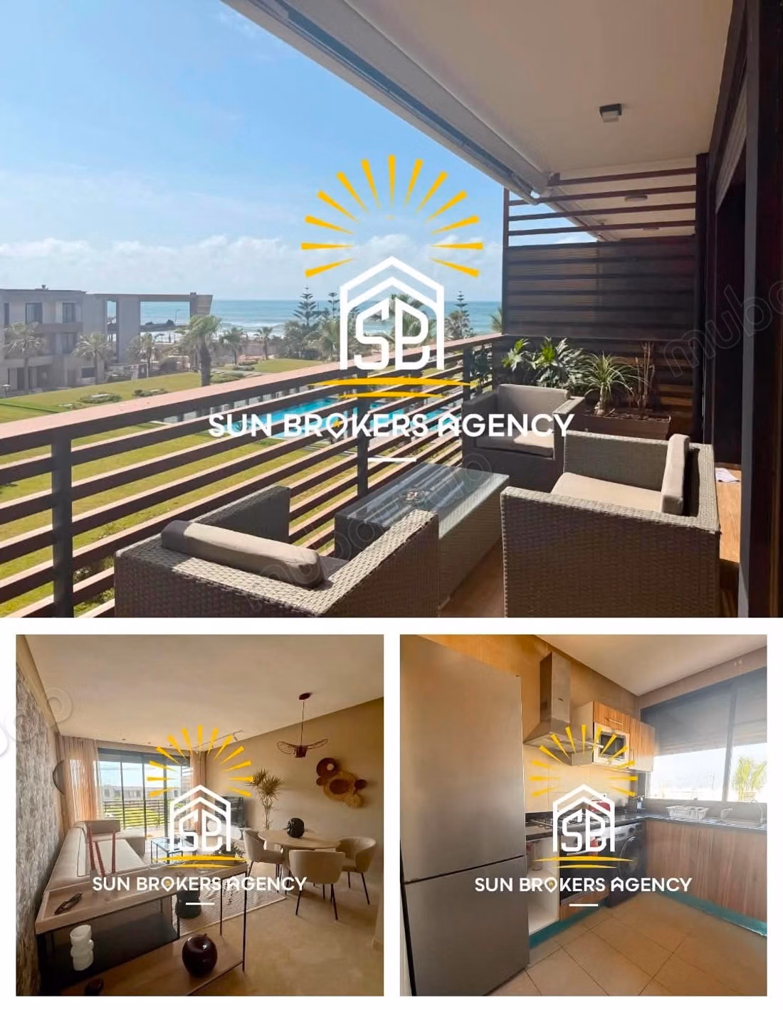 Magnifico appartamento con 2 camere e vista mare