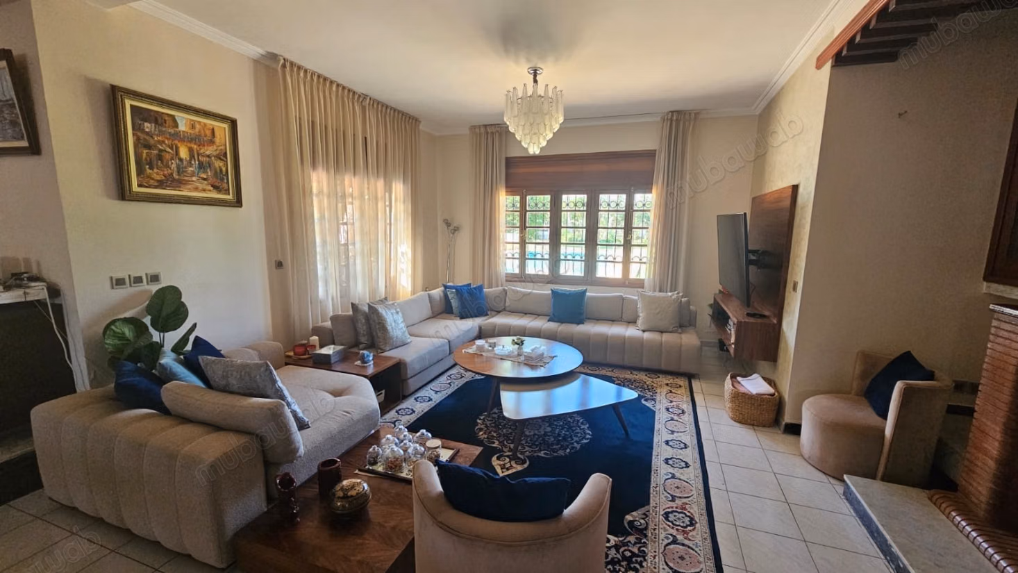 Beautiful Large Villa for Sale in Soussi Orangerie Rabat