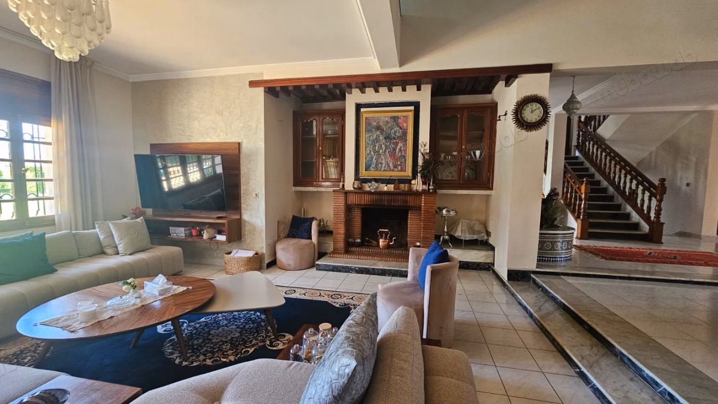 Beautiful Large Villa for Sale in Soussi Orangerie Rabat