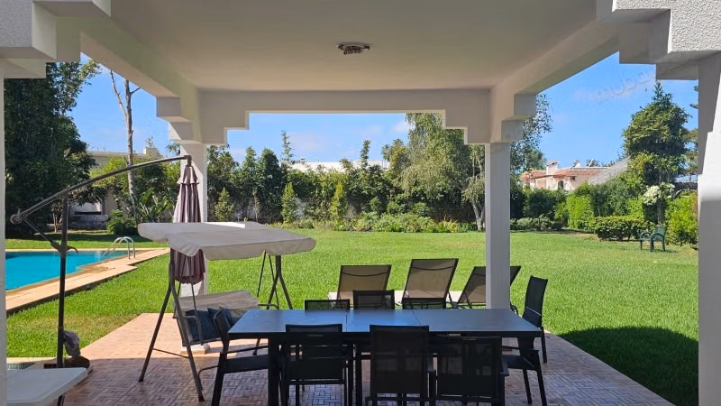 Beautiful Large Villa for Sale in Soussi Orangerie Rabat