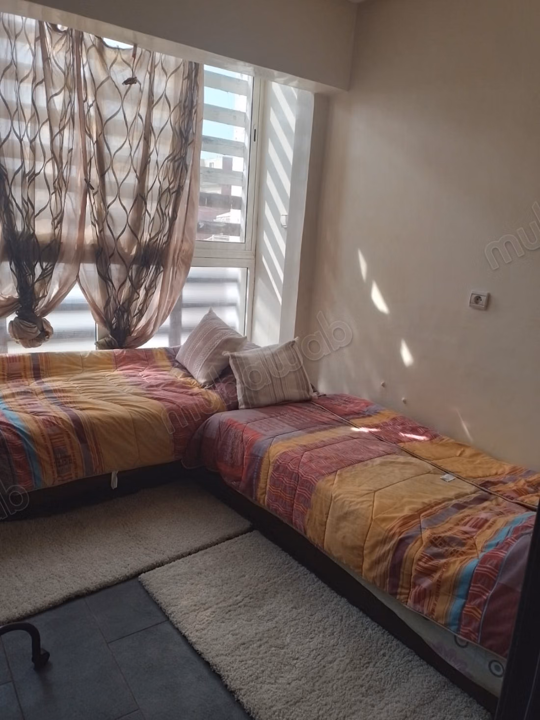 Beautiful apartment for sale in Dar Bouazza. 2 beautiful bedrooms. Well furnished