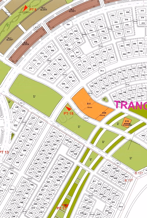 Sale of land in Amizmiz. Area 300 m²