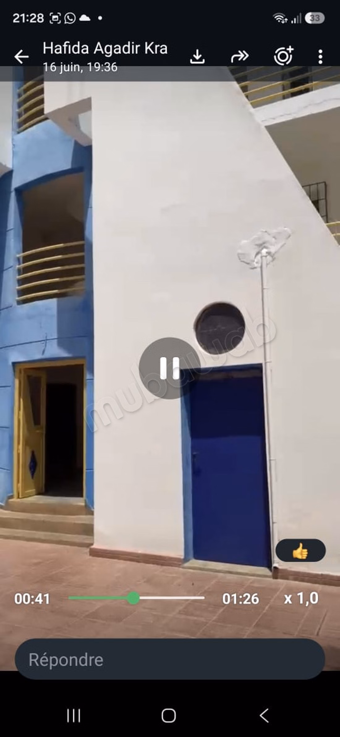 Te koop appartement in Al Wifaq. 3 mooie slaapkamers. Marokkaanse lounge, beveiliging