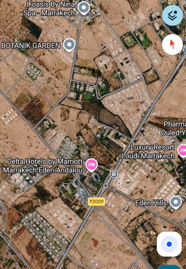 5 hectares zone sd1 à Route Amizmiz 
Marrakech