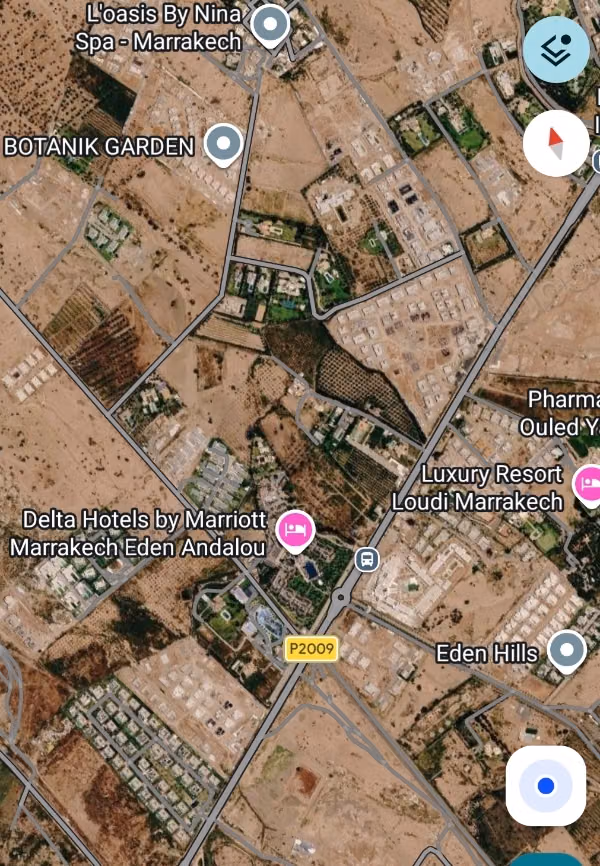 1 hectares zone sd1 à Route Amizmiz Marrakech