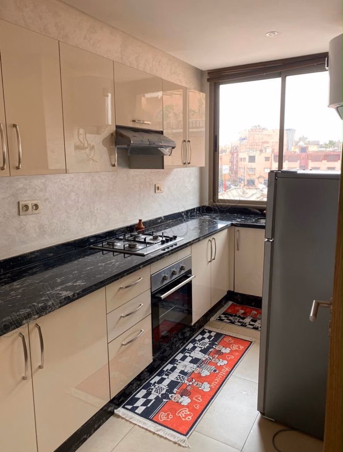 For sale: Apartment in Gueliz. 3 large rooms. Well furnished