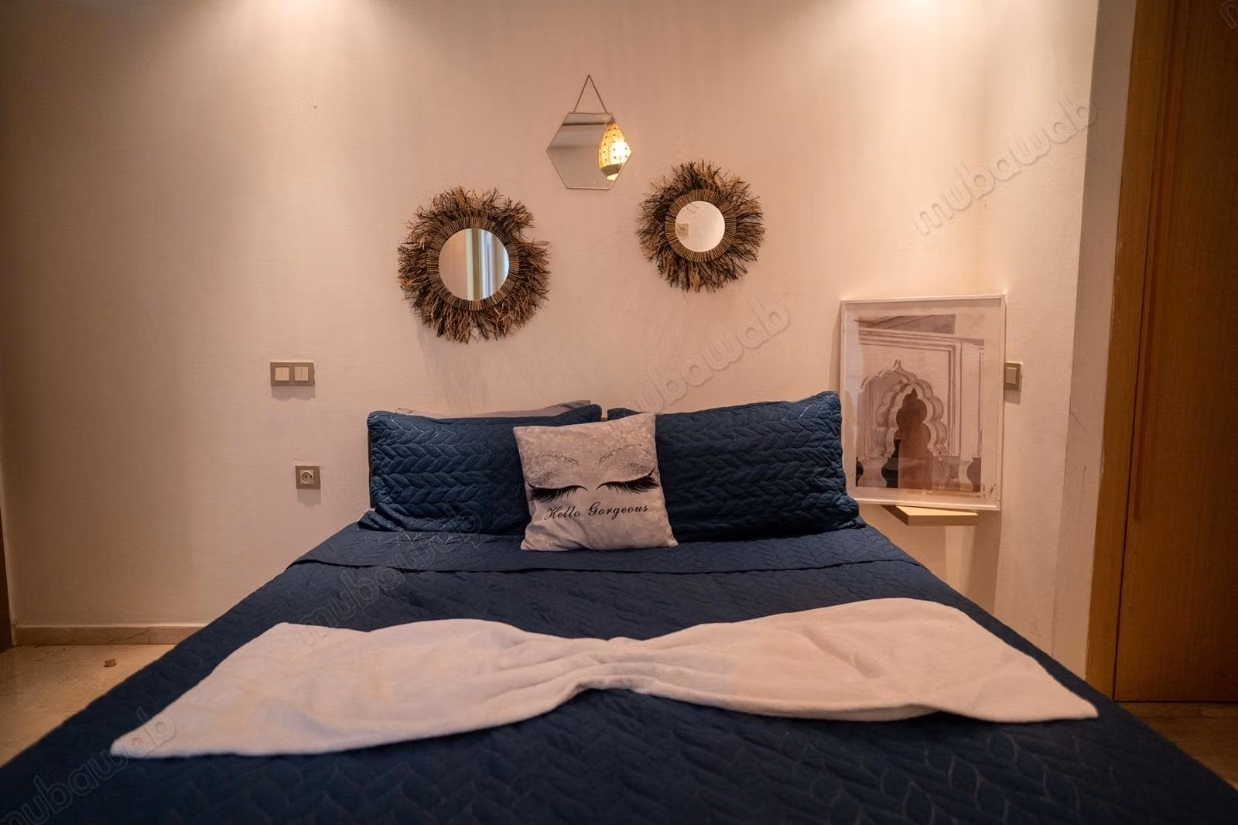 For sale: Apartment in Gueliz. 3 large rooms. Well furnished