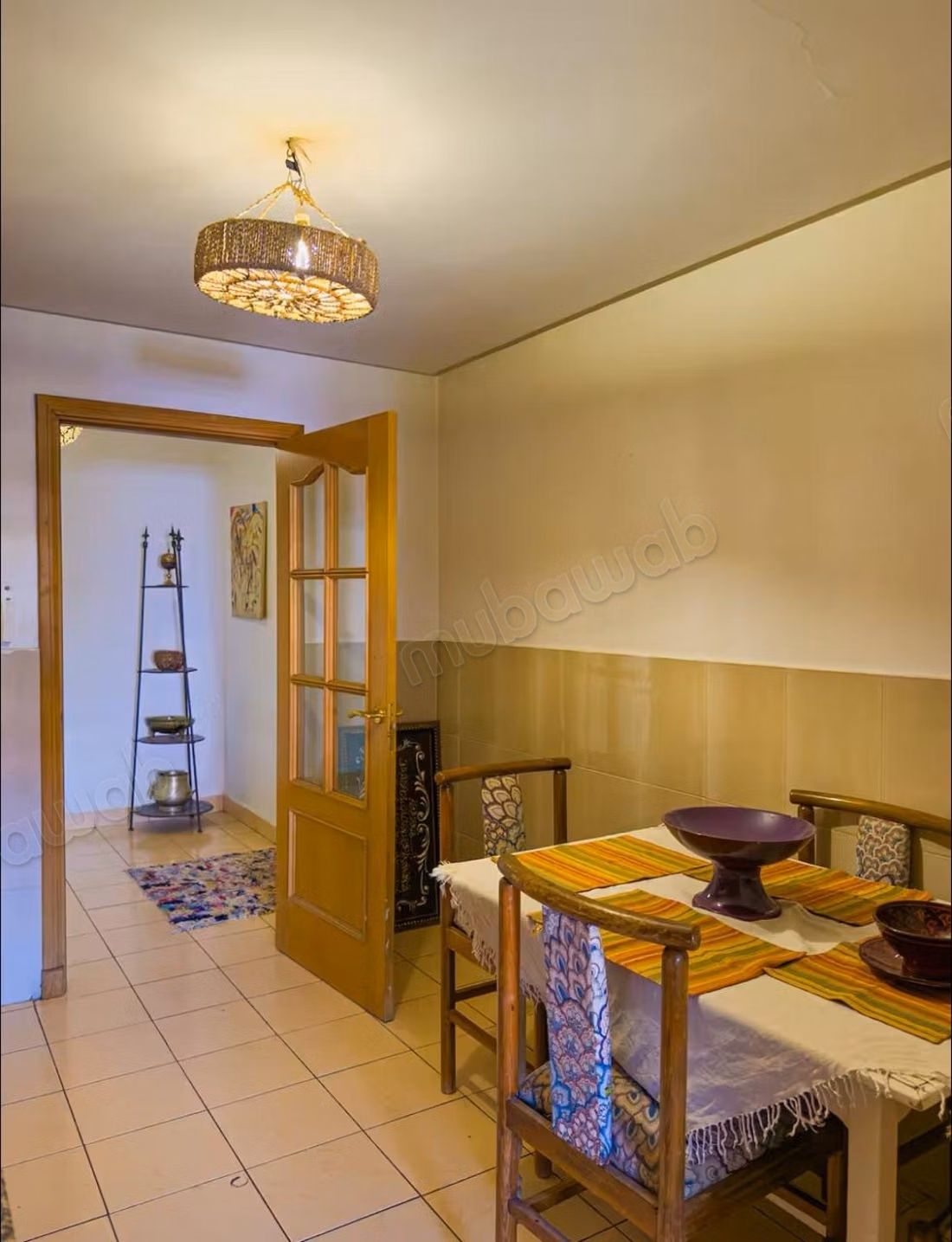 Apartment for sale in Guéliz. 3 rooms. Typical Moroccan living room, secure residence