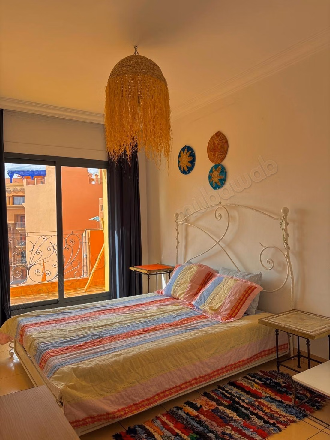 Apartment for sale in Guéliz. 3 rooms. Typical Moroccan living room, secure residence