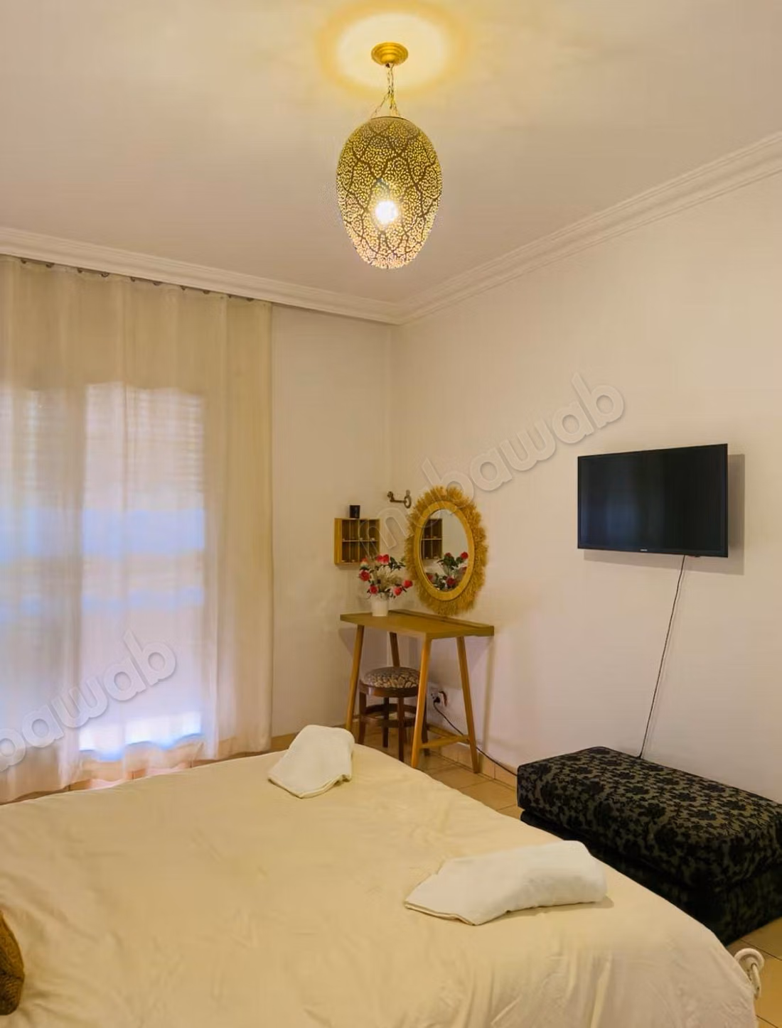 Apartment for sale in Guéliz. 3 rooms. Typical Moroccan living room, secure residence
