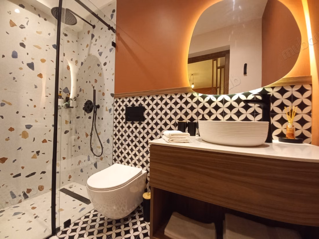 2 studios à l'européene, rénovés et meublés à vendre extension gueliz Marrakech