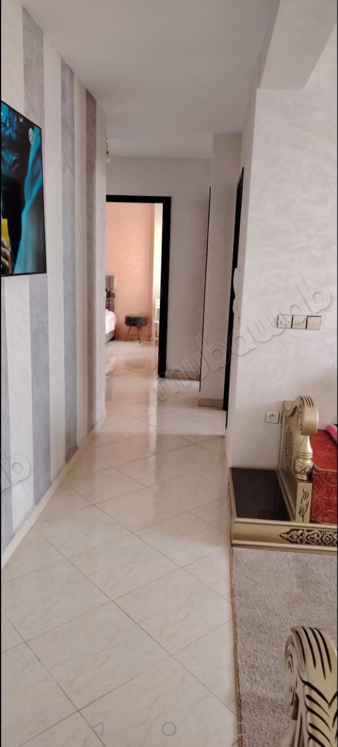 Holiday apartment for rent in Essaada. 2 bedrooms. Reinforced door and secure residence
