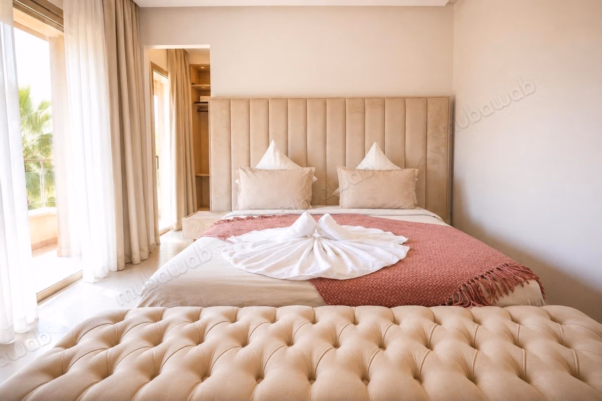 Villa with 5 suites and heated pool for subletting