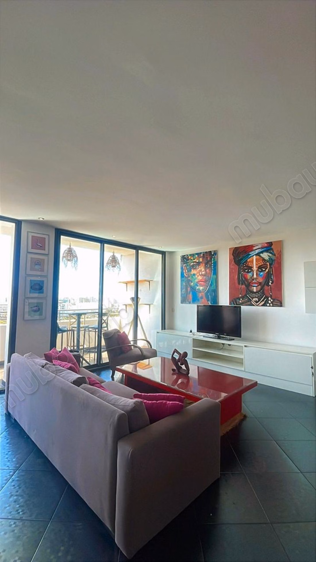 Furnished apartment on Hassan II Boulevard