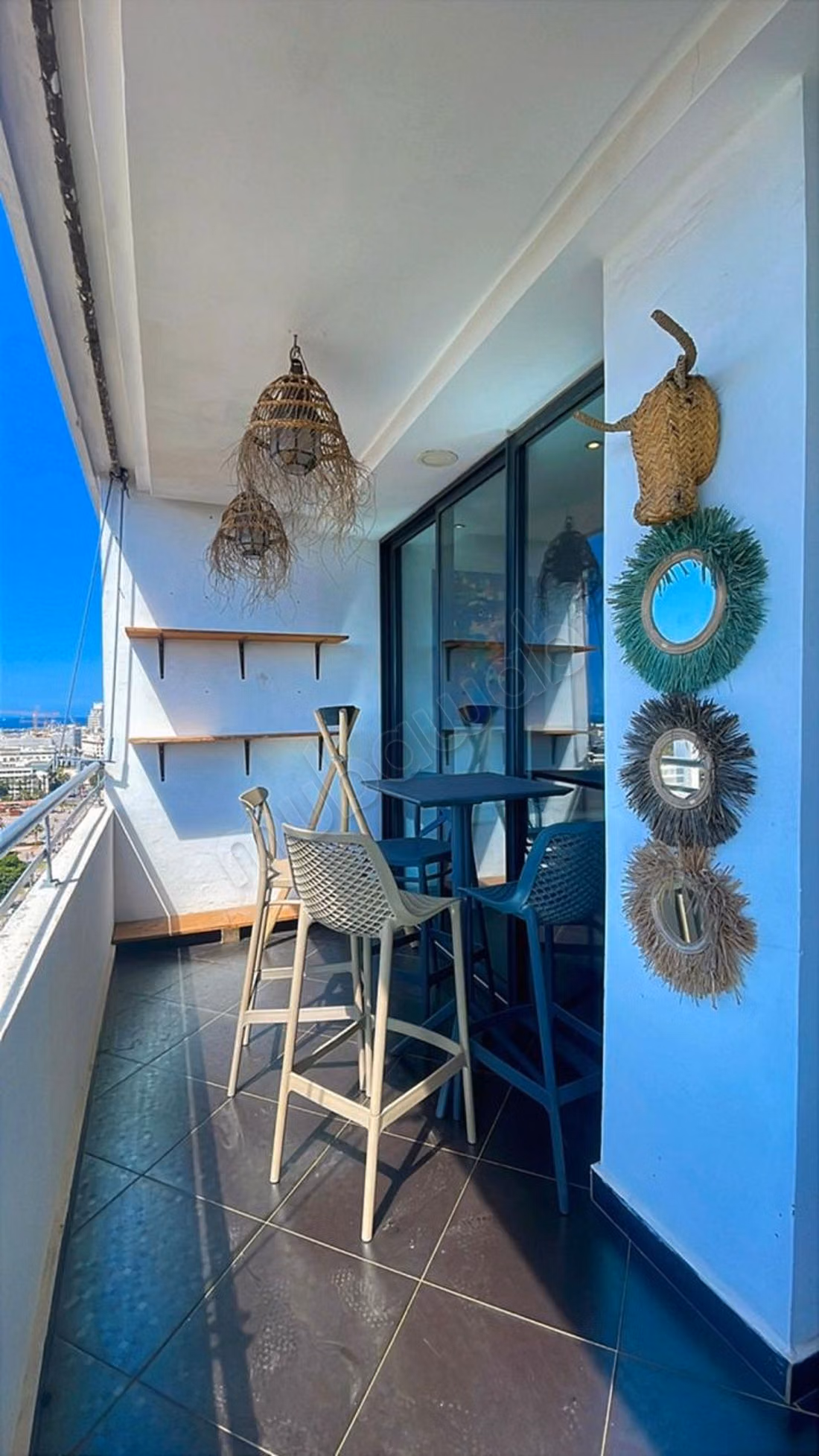 Furnished apartment on Hassan II Boulevard