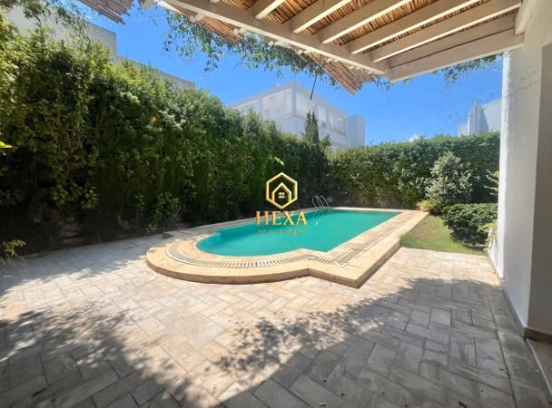 Villa S3 avec piscine à La Marsa