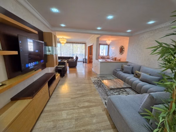 Appartement meublé de 3 chambres à Hay Riad