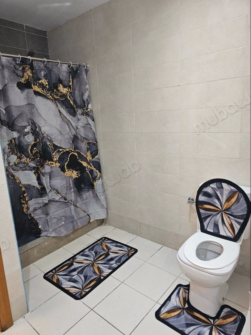Rent this apartment in Mimosas. 2 bedrooms. Traditional Moroccan living room, secure residence