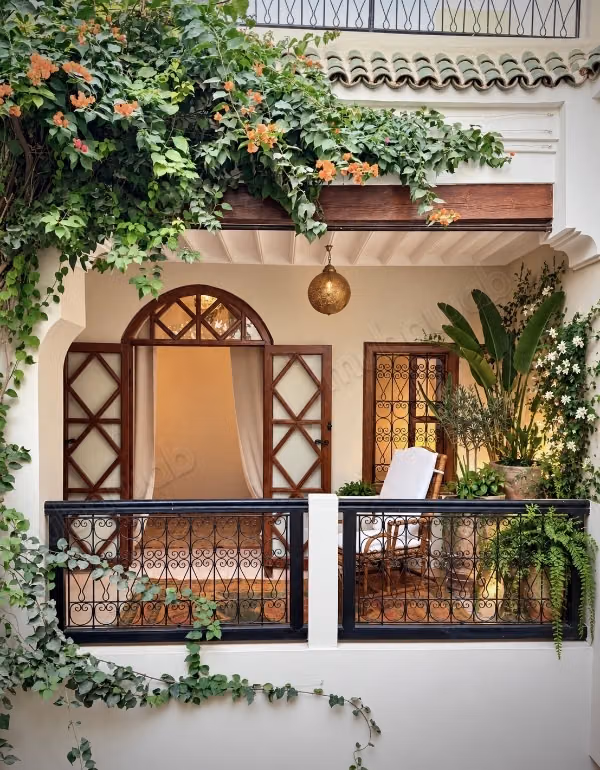 Title deed Riad in LAKSOUR, 3 en-suite bedrooms, furnished, terrace 83 m²