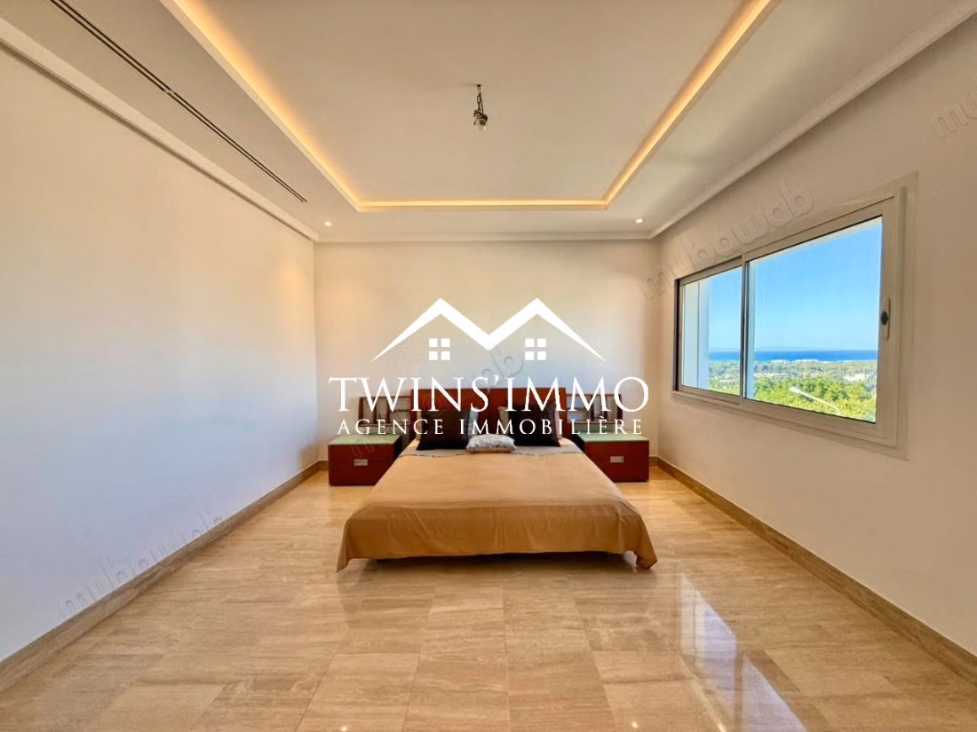 Appartement vue sur mer à Gammarth Supérieur