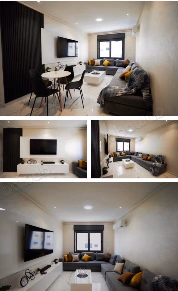 Beautiful apartment for sale in Port Tanger city. Area of 76 m². Furnished