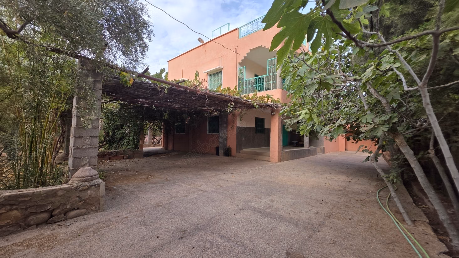 Pleasant farm for sale 6 km from Lalla Takarkoust. Total area 50,000 m². Gated community