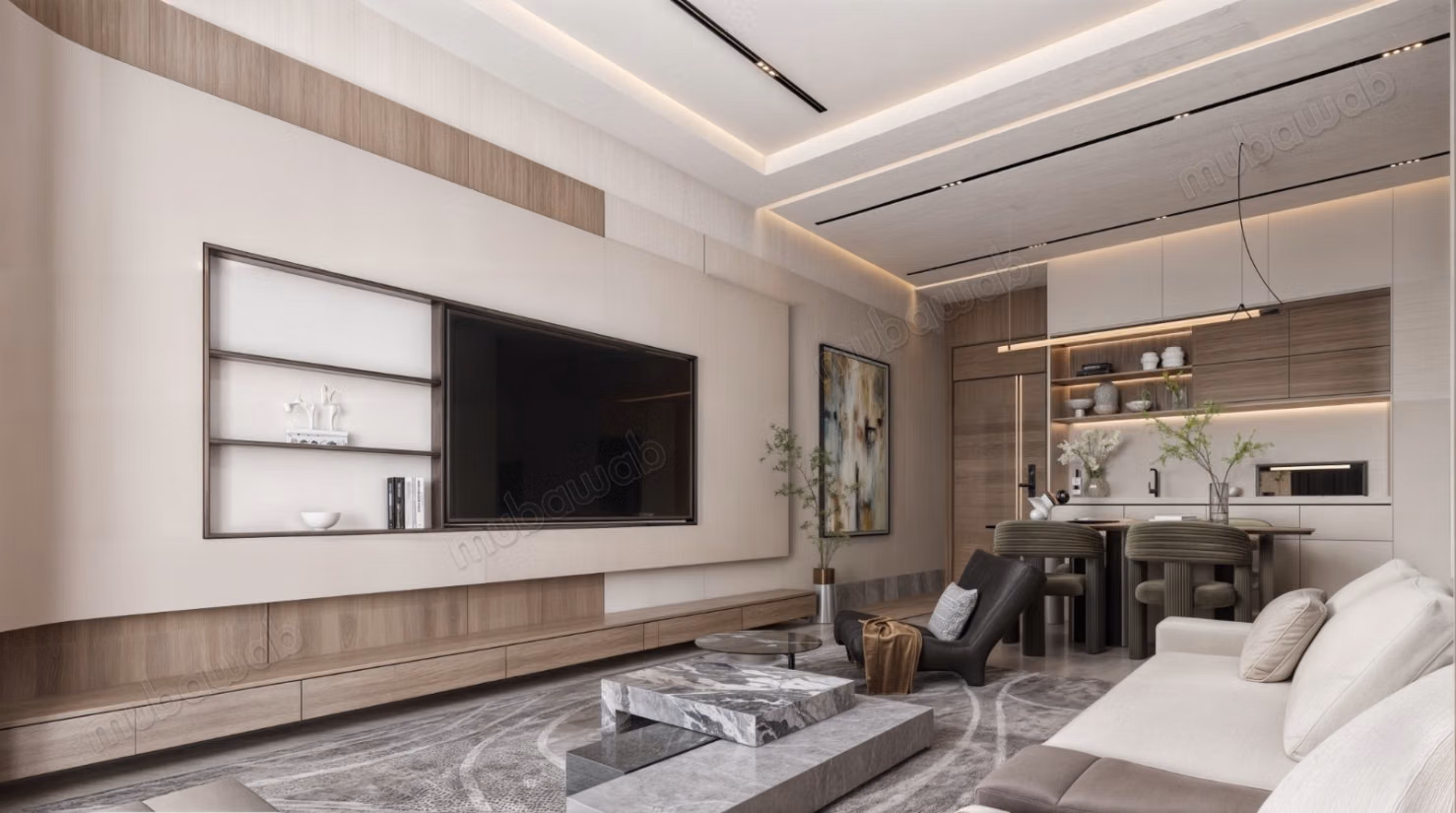 Vendi appartamento in Boulevard Med 6. 1 camera da letto. Salotto marocchino tradizionale, residenza sicura