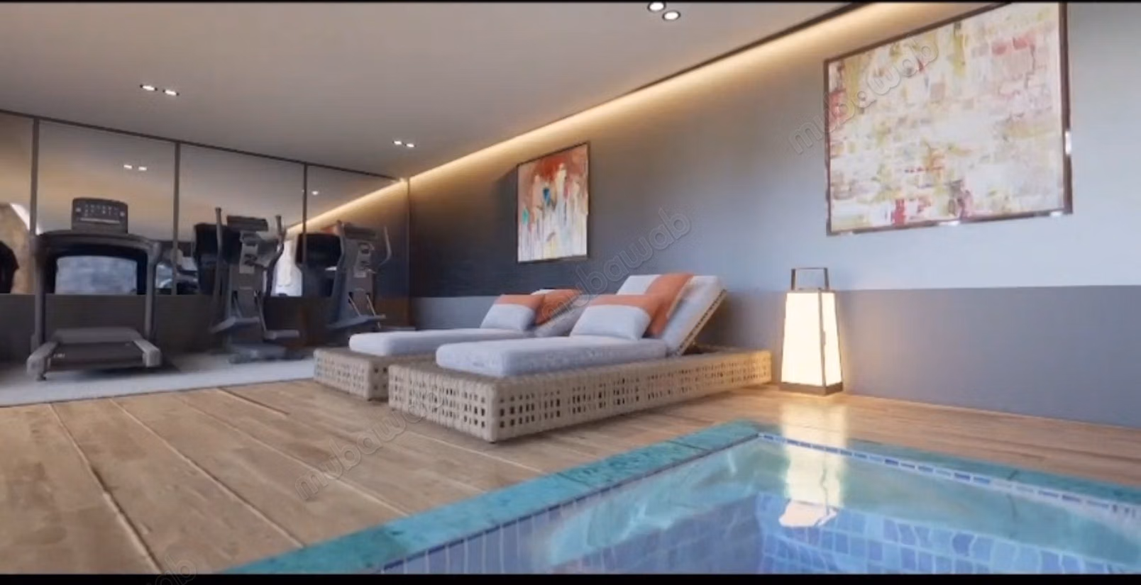 Vendi appartamento in Boulevard Med 6. 1 camera da letto. Salotto marocchino tradizionale, residenza sicura