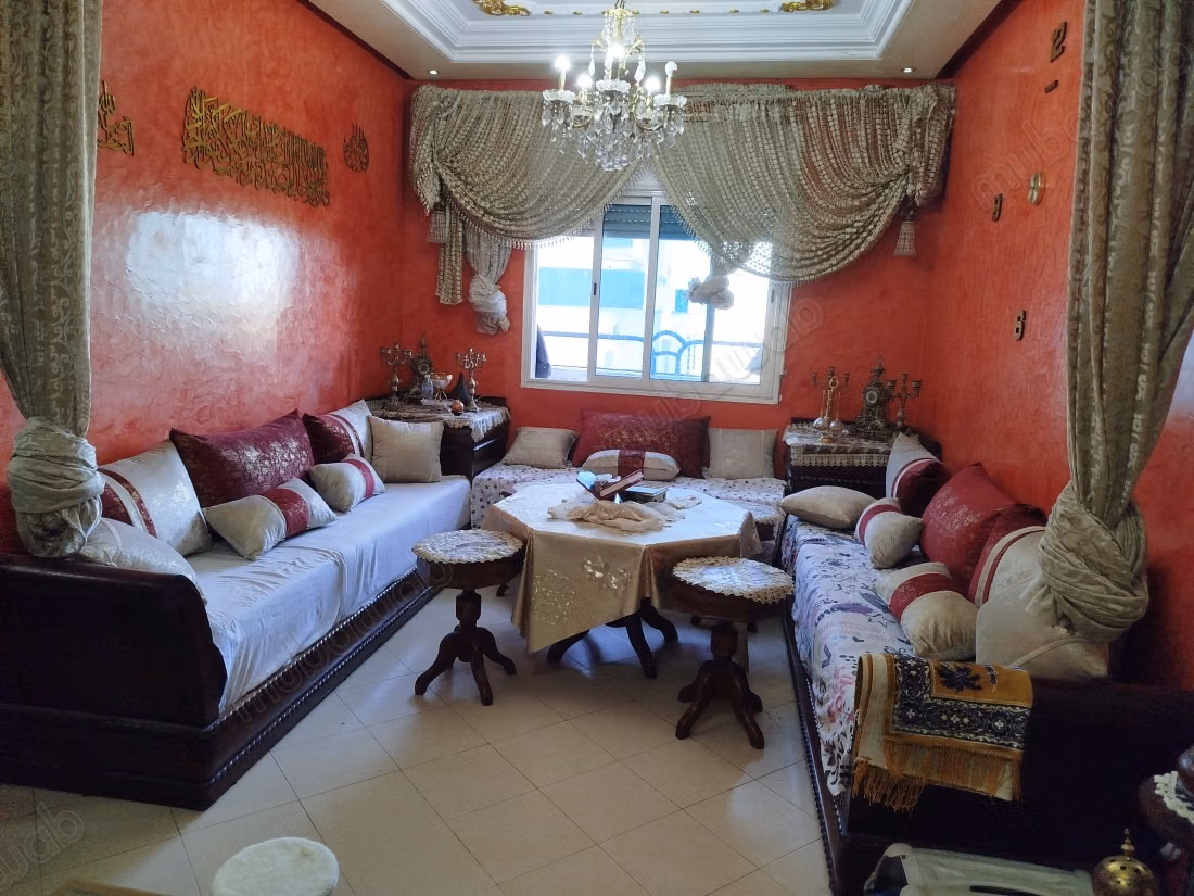 Sale of a beautiful apartment in Larache. 1 Room. Concierge service