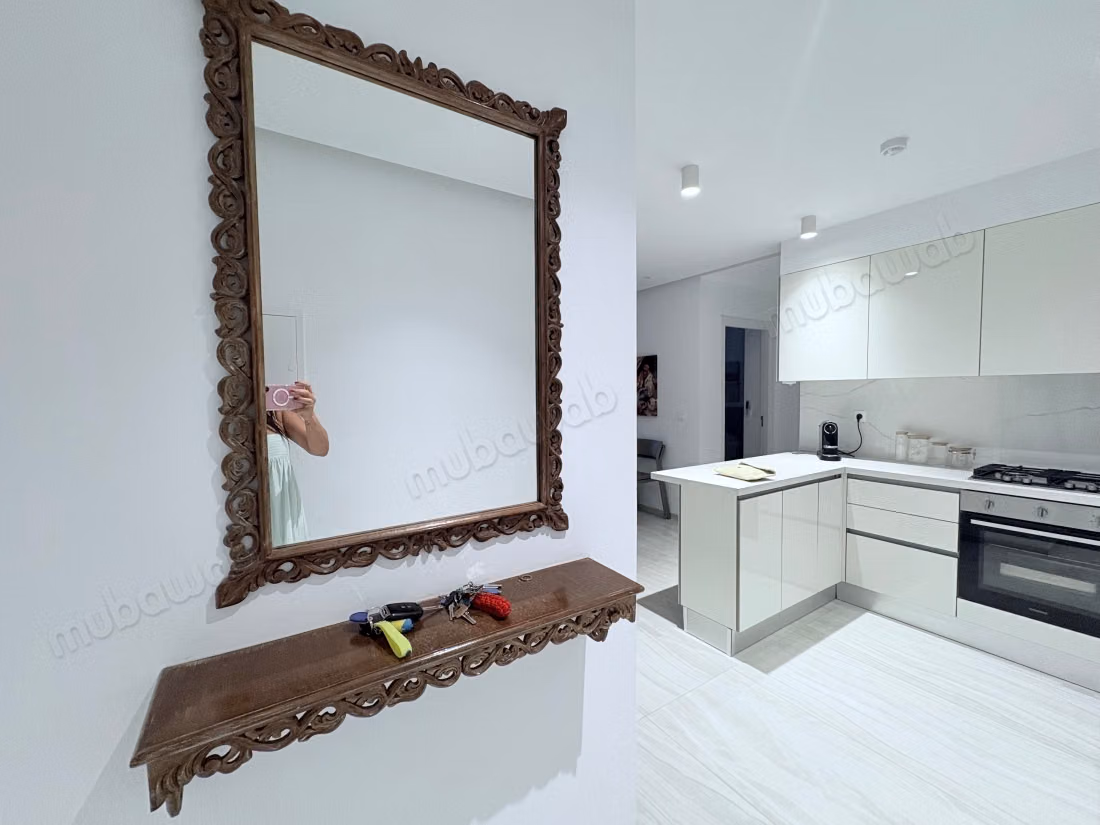 Modern apartment for rent in Sidi Daoued. 1 beautiful bedroom. Well furnished
