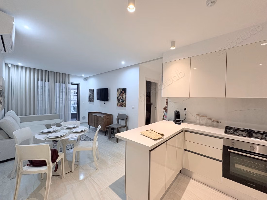 Modern apartment for rent in Sidi Daoued. 1 beautiful bedroom. Well furnished