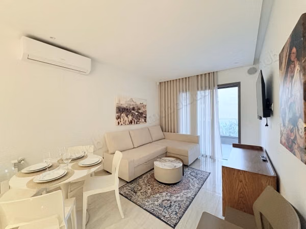 Modern apartment for rent in Sidi Daoued. 1 beautiful bedroom. Well furnished