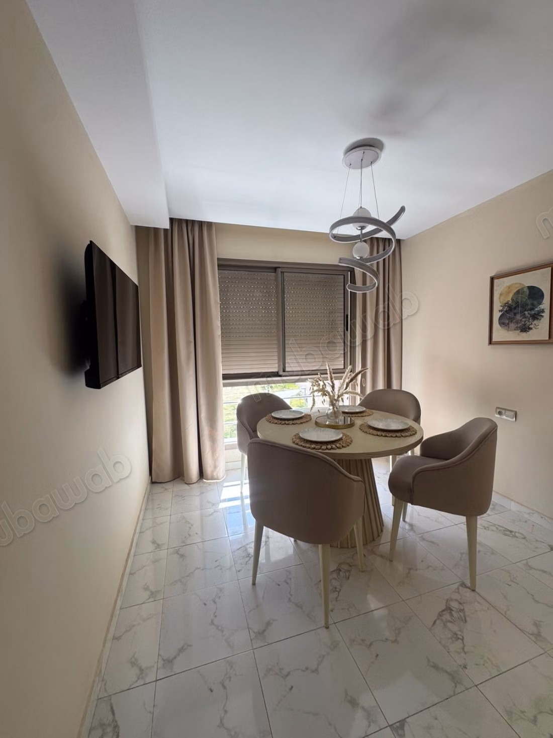 Furnished apartment for rent