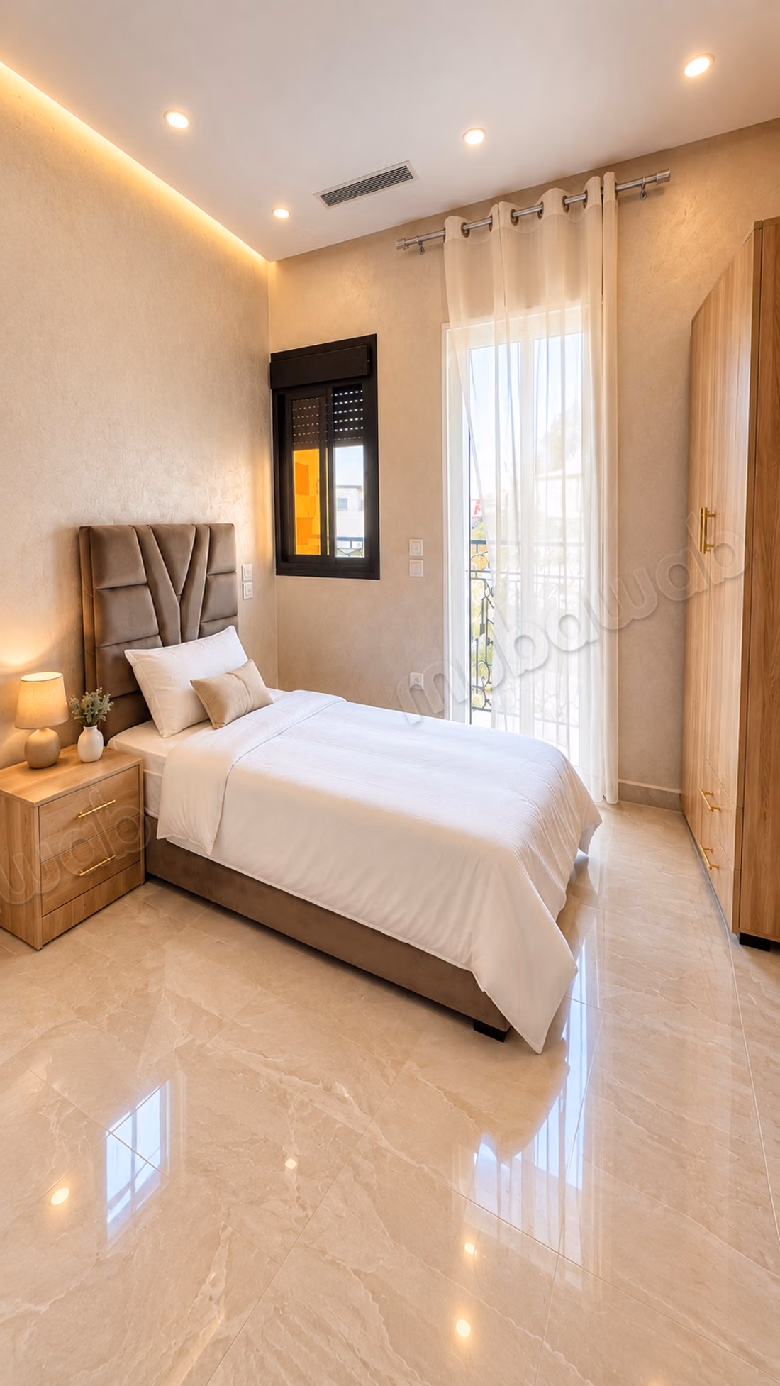 Seasonal rental in Drissia. 3 large rooms. Oven