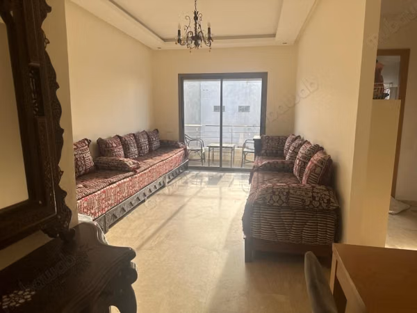 High standing apartment 63 m², marble, closed residence, garage and Busway in Errahma
