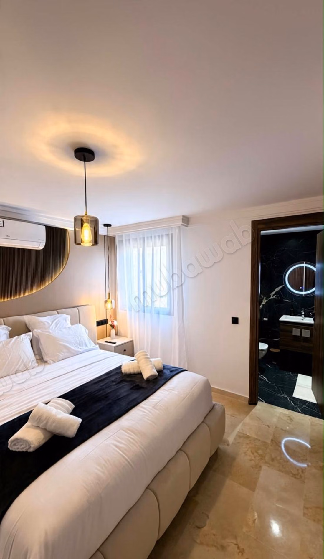 Apartment for rent in the winter neighborhood. 3 comfortable rooms. Furnished