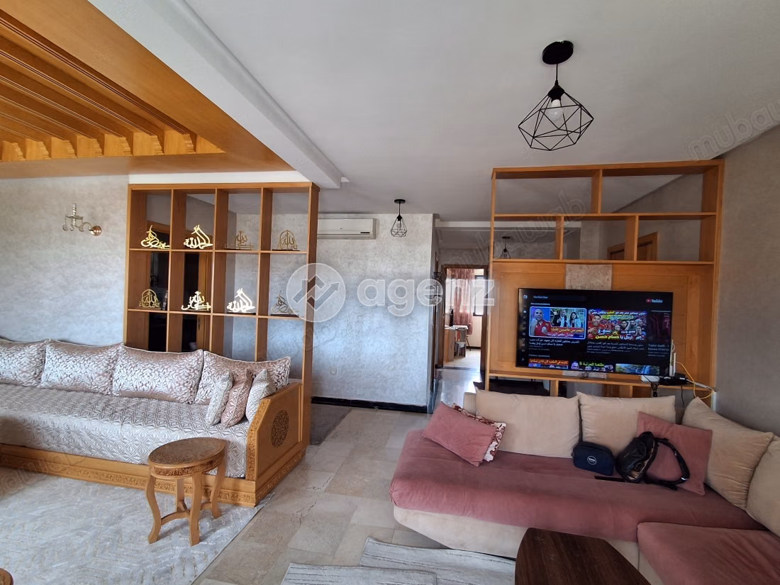 Appartement à vendre 124 m², 3 chambres 
hay chemaou 
Salé