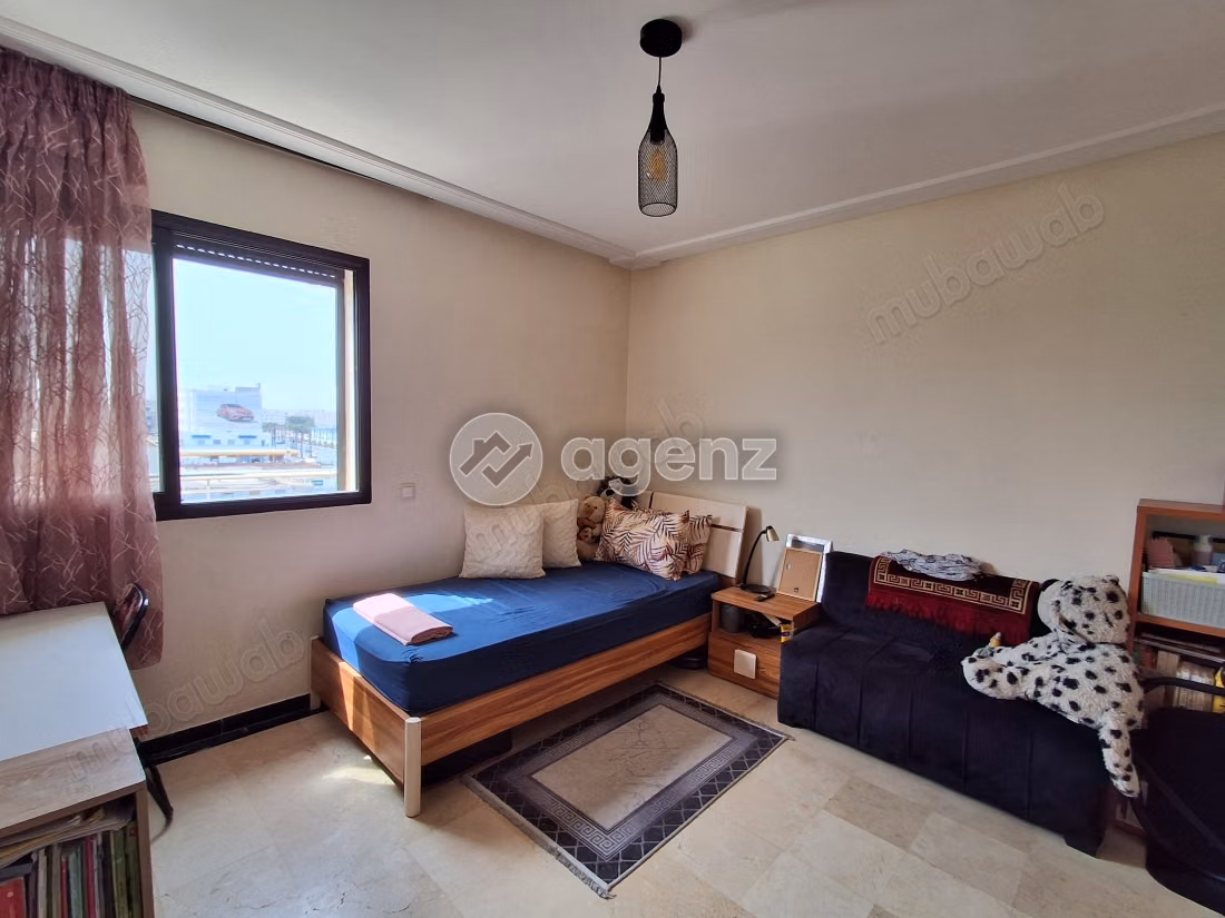 Appartement à vendre 124 m², 3 chambres 
hay chemaou 
Salé