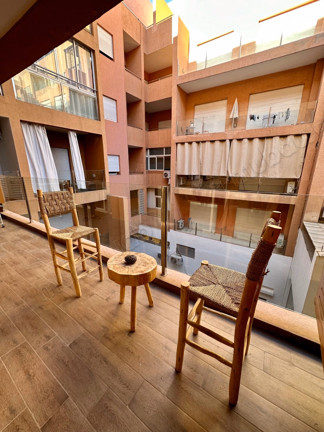 Affitta questo appartamento a Guéliz. Superficie totale 76 m². Arredato