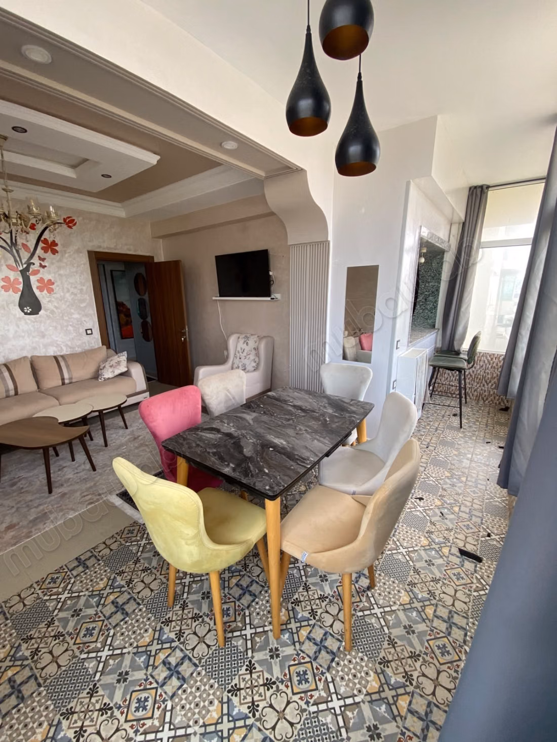 For rent - furnished apartment, Mansouria